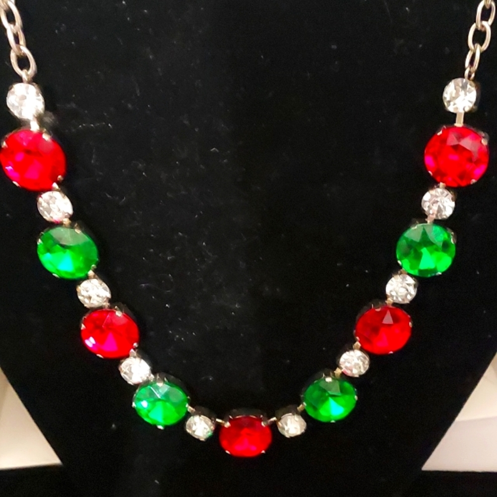 Rhinestone necklace